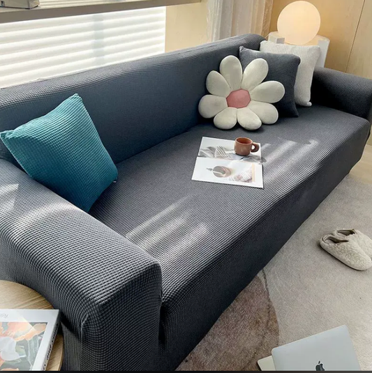 Moderne Sofahoes – Beschermhoes voor de bank in Donkergrijs, Groen, Lichtgrijs of Zwart