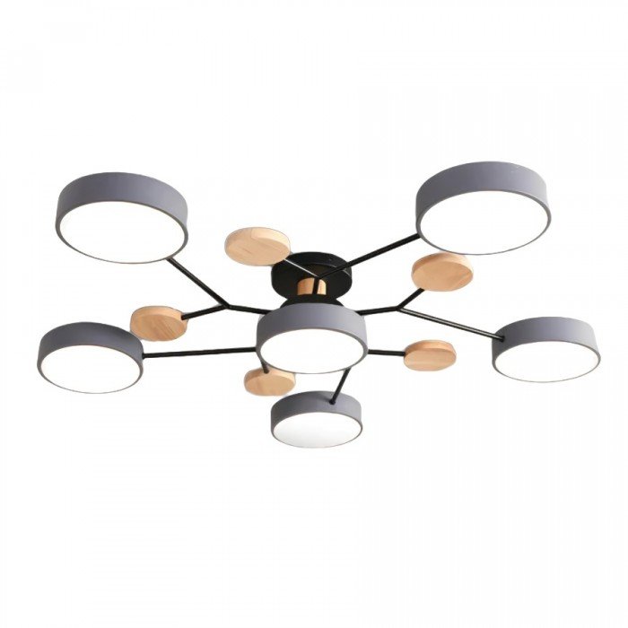 Ljusgren – Scandinavische LED Plafondlamp met Vertakte Vorm | Modern & Energiezuinig Ontwerp