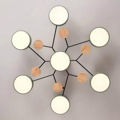 Ljusgren – Scandinavische LED Plafondlamp met Vertakte Vorm | Modern & Energiezuinig Ontwerp