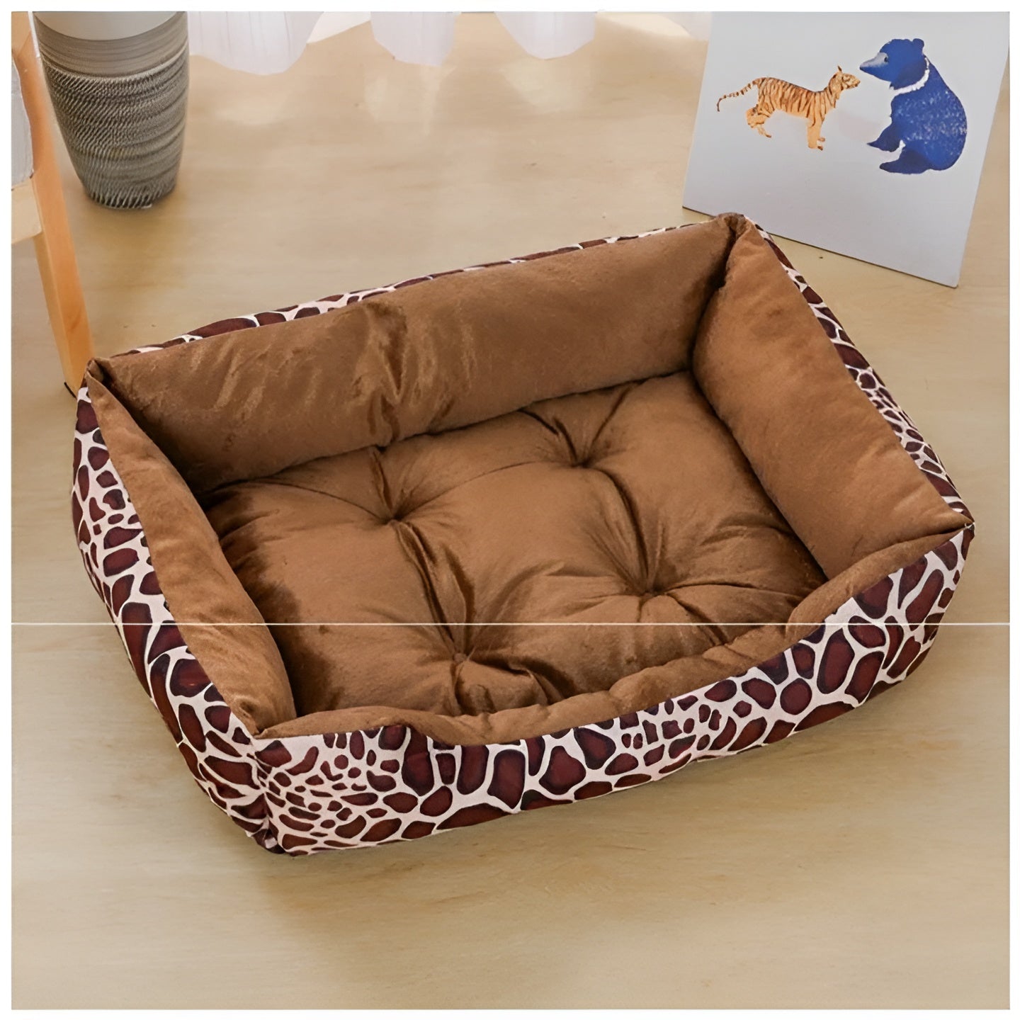 Luxe Orthopedisch Pluche Hondenbed - PlushNest