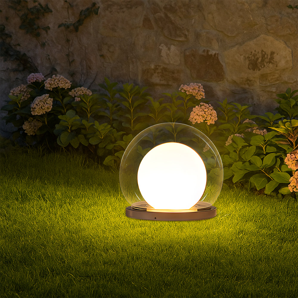 Solar Maanlamp Tuinverlichting - Sfeervolle LED-Sokkel voor Buiten
