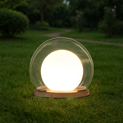 Solar Maanlamp Tuinverlichting - Sfeervolle LED-Sokkel voor Buiten