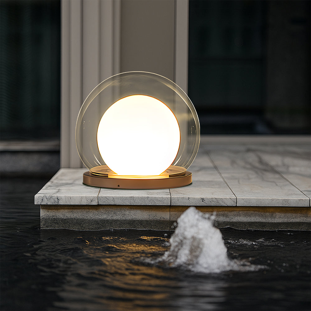 Solar Maanlamp Tuinverlichting - Sfeervolle LED-Sokkel voor Buiten