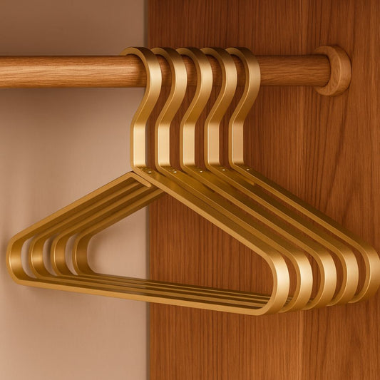 Kleerhangers – Slim Aluminium Anti-slip (Set van 4)