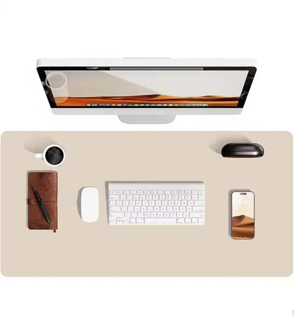 Luxe PU-Leder | Stijlvolle Waterdichte Bureau Onderlegger 1