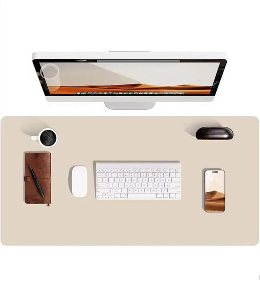 Luxe PU-Leder | Stijlvolle Waterdichte Bureau Onderlegger 1