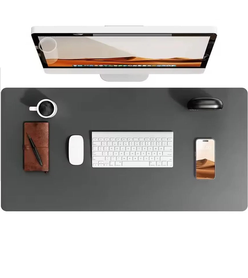 Luxe PU-Leder | Stijlvolle Waterdichte Bureau Onderlegger 2
