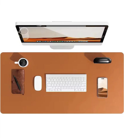 Luxe PU-Leder | Stijlvolle Waterdichte Bureau Onderlegger 4