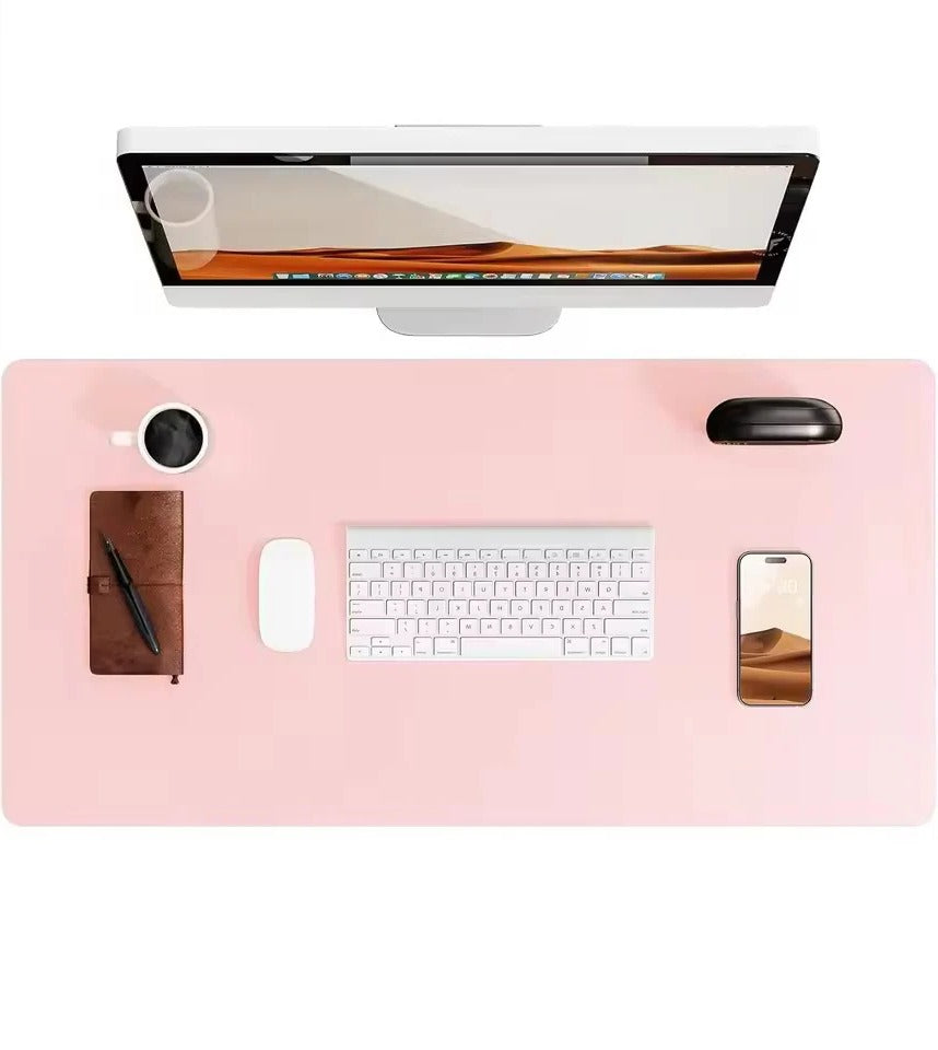 Luxe PU-Leder | Stijlvolle Waterdichte Bureau Onderlegger 5