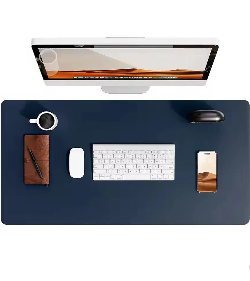 Luxe PU-Leder | Stijlvolle Waterdichte Bureau Onderlegger 6