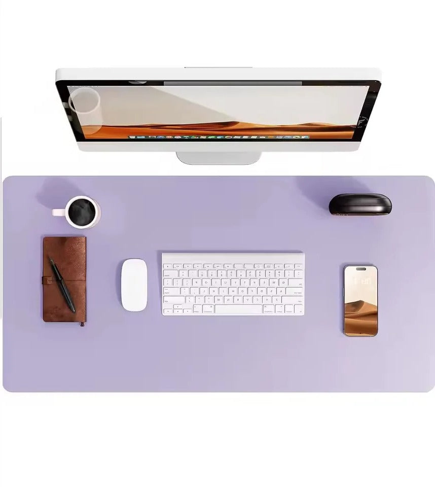 Luxe PU-Leder | Stijlvolle Waterdichte Bureau Onderlegger 7