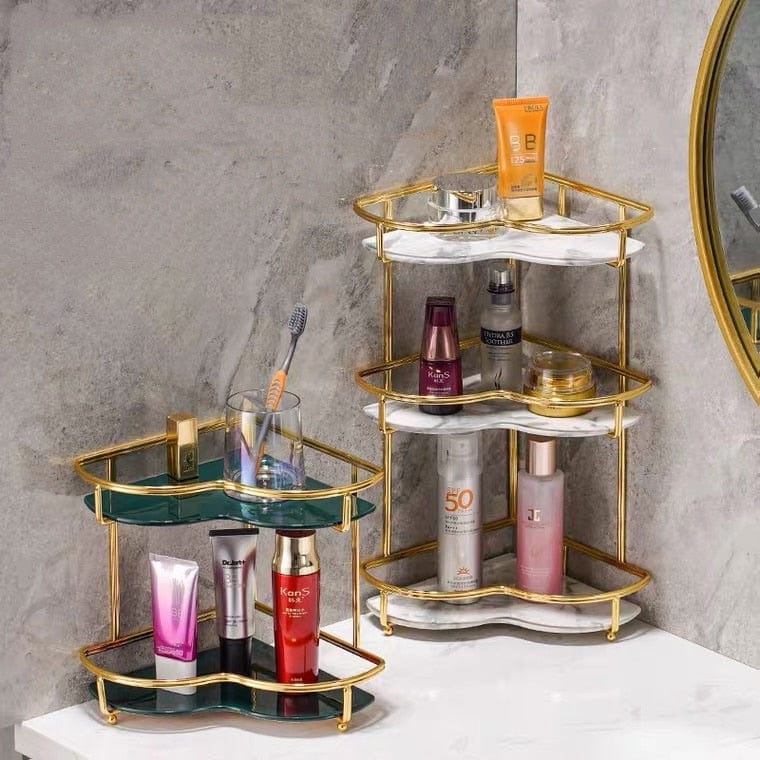 NookCorner | Luxe Ruimtebesparende Hoek Organizer voor Badkamer en Interieur 2