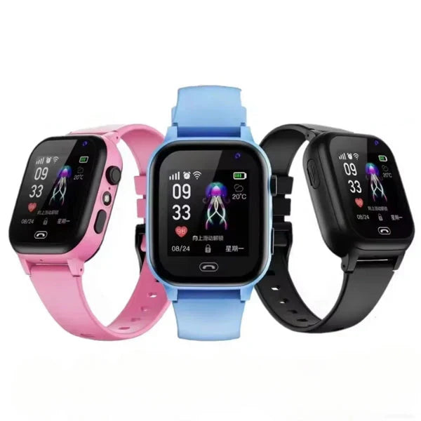 Kinder GPS Horloge met 4G & SOS – Real-Time Tracking, Videobellen & Waterbestendig Design