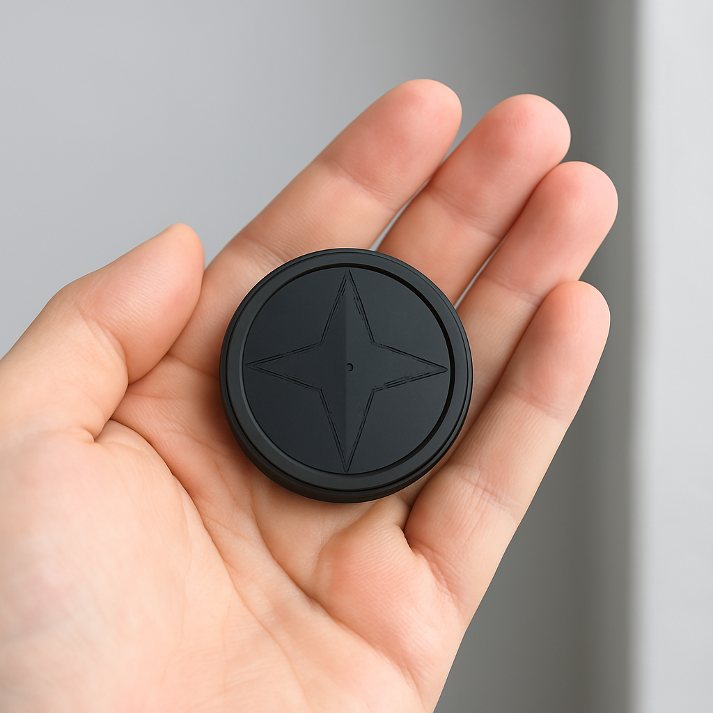 GPS Tracker – Compacte Magnetische Volgmodule met Real-time Locatiebepaling via App | Ideaal voor Auto, Fiets, Motor & Huisdieren | Draadloos en Herlaadbaar