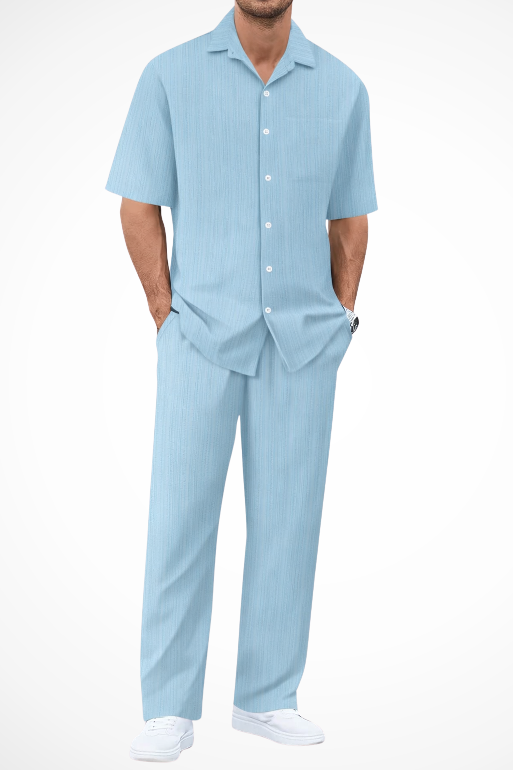 ZOMERSET | Heren set in bruin – relaxed en moeiteloos stijlvol