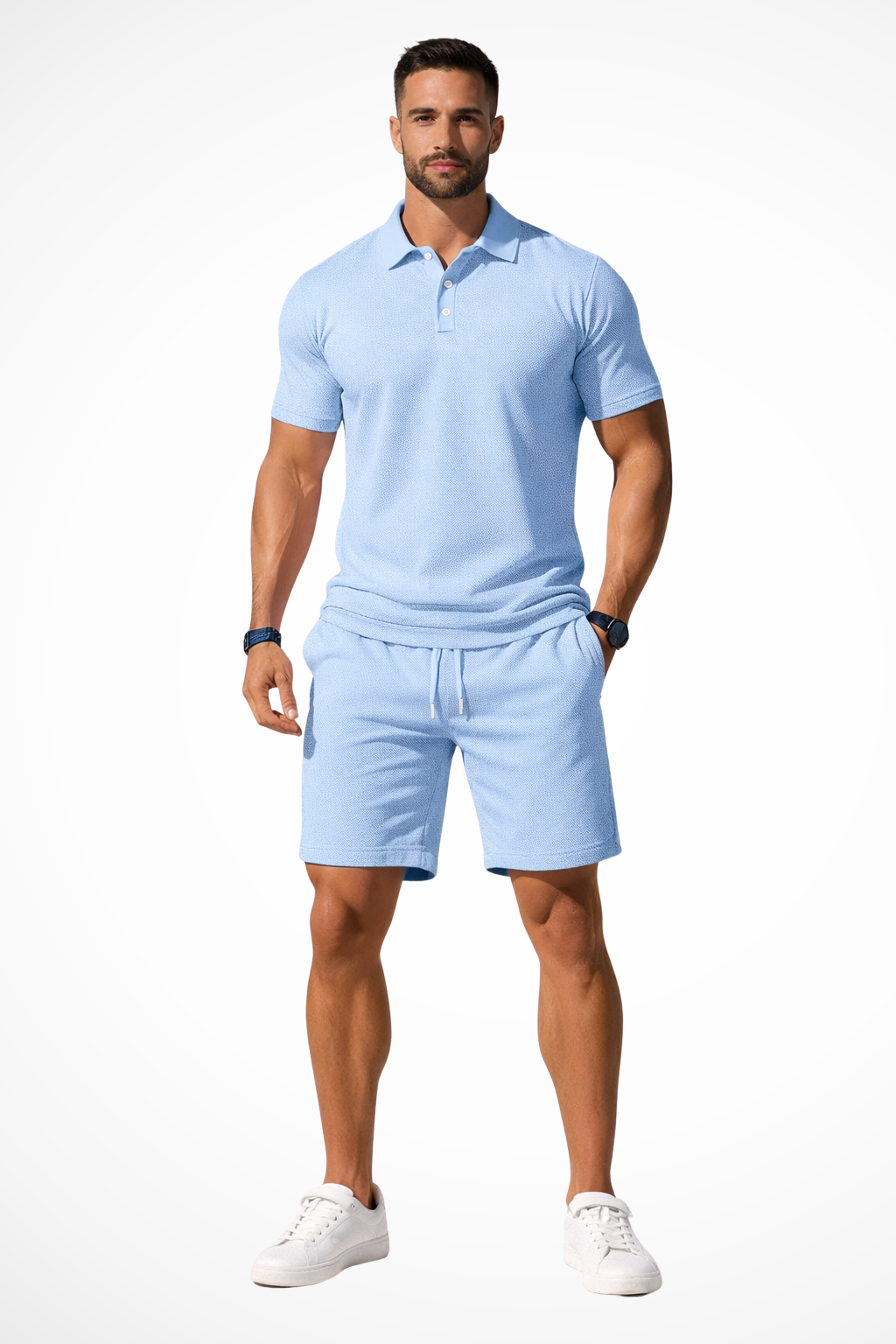 Polo Set | Zomerse heren set – stijlvol, luchtig en comfortabel