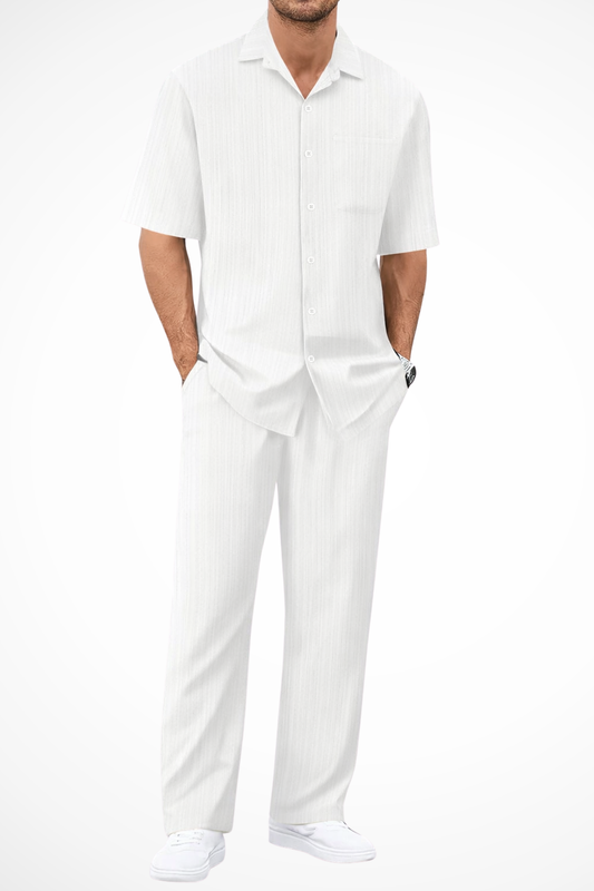 ZOMERSET | Heren set in bruin – relaxed en moeiteloos stijlvol