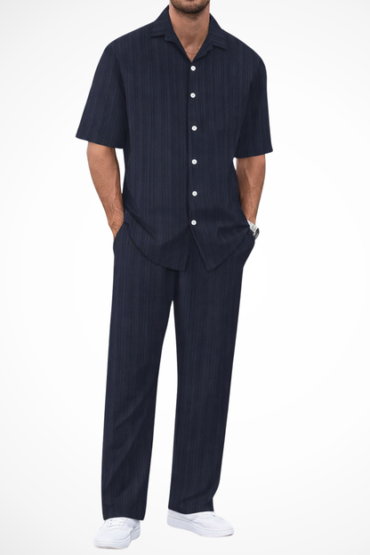 ZOMERSET | Heren set in bruin – relaxed en moeiteloos stijlvol