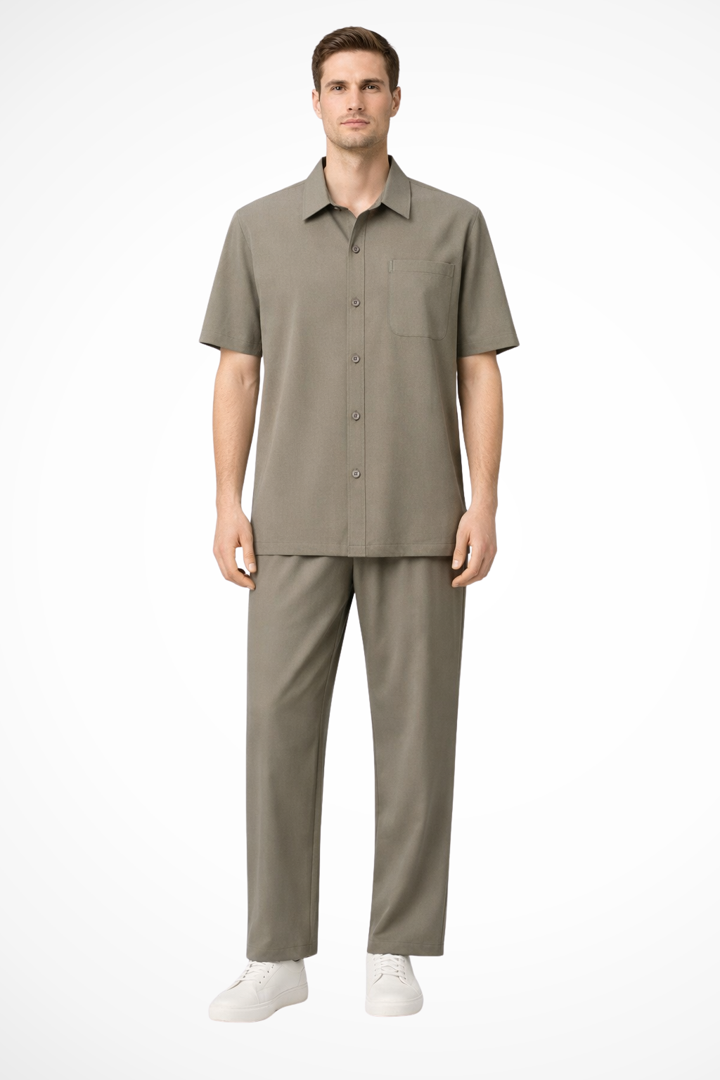 Tweedelige heren set – strak en moeiteloos stijlvol