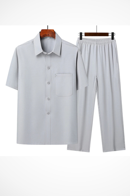 Tweedelige heren set – strak en moeiteloos stijlvol