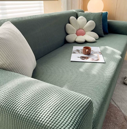 Moderne Sofahoes – Beschermhoes voor de bank in Donkergrijs, Groen, Lichtgrijs of Zwart