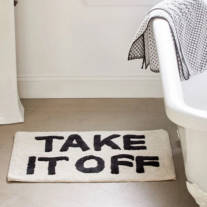 BareMat | Elegante Antislip Deurmat met Trendy Letterprint 2