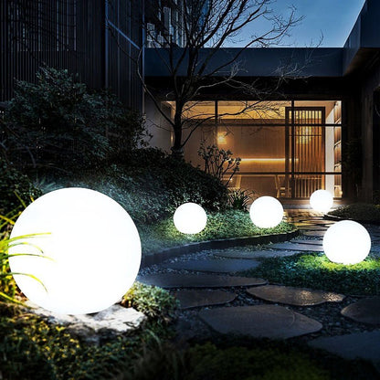 Aurora Garden Sphere – LED Buitenlamp met 16 Kleuren en Afstandsbediening