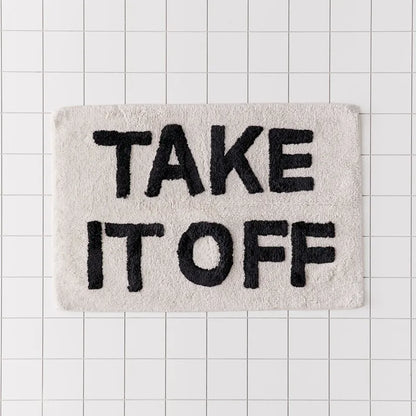 BareMat | Elegante Antislip Deurmat met Trendy Letterprint 3