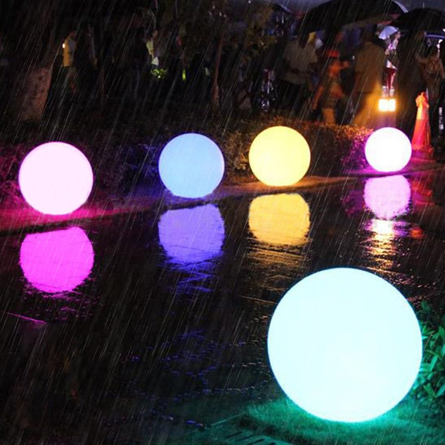 Aurora Garden Sphere – LED Buitenlamp met 16 Kleuren en Afstandsbediening