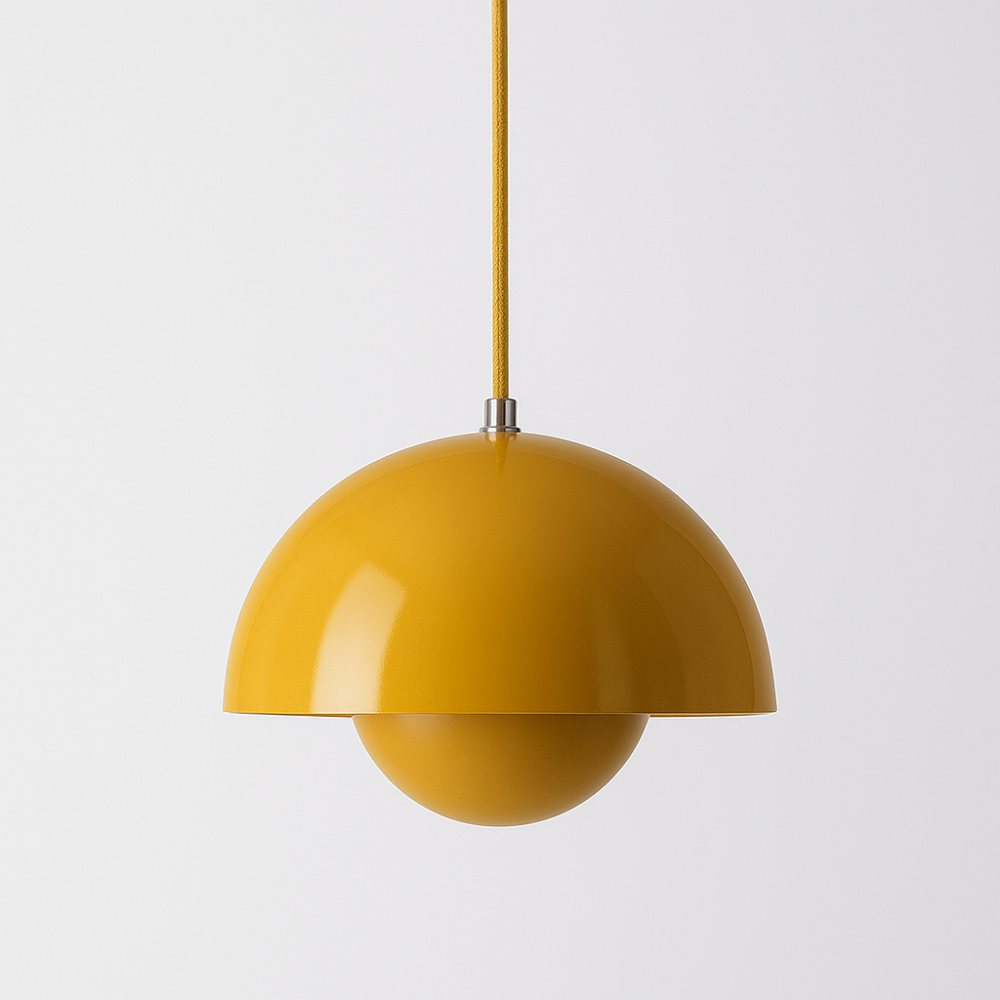 Halfronde LED Kroonluchter – 23x16 cm – Modern Design in Kleur voor Woonkamer of Eettafel