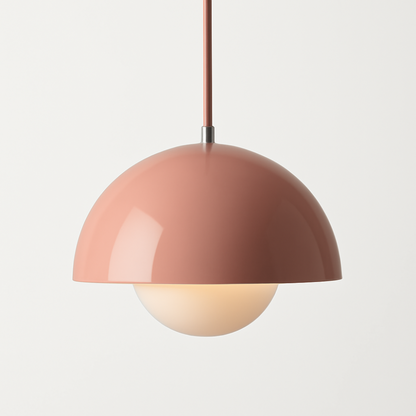 Halfronde LED Kroonluchter – 23x16 cm – Modern Design in Kleur voor Woonkamer of Eettafel