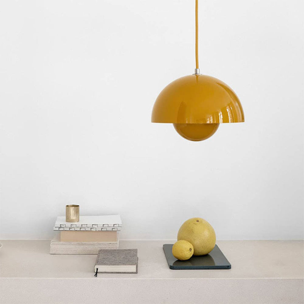 Halfronde LED Kroonluchter – 23x16 cm – Modern Design in Kleur voor Woonkamer of Eettafel