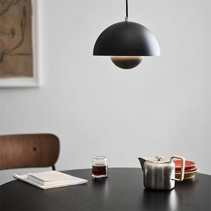 Halfronde LED Kroonluchter – 23x16 cm – Modern Design in Kleur voor Woonkamer of Eettafel