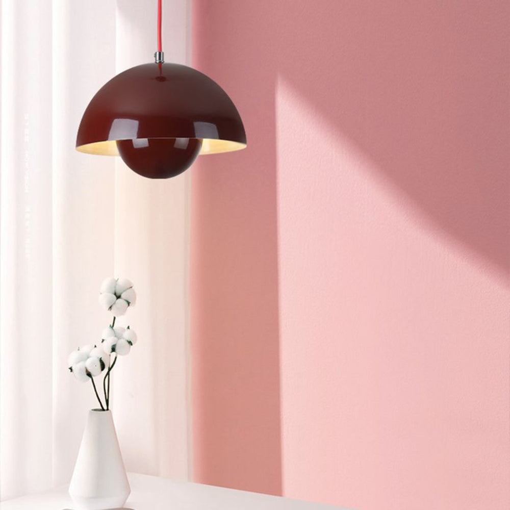 Halfronde LED Kroonluchter – 23x16 cm – Modern Design in Kleur voor Woonkamer of Eettafel