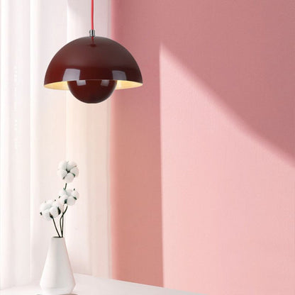 Halfronde LED Kroonluchter – 23x16 cm – Modern Design in Kleur voor Woonkamer of Eettafel