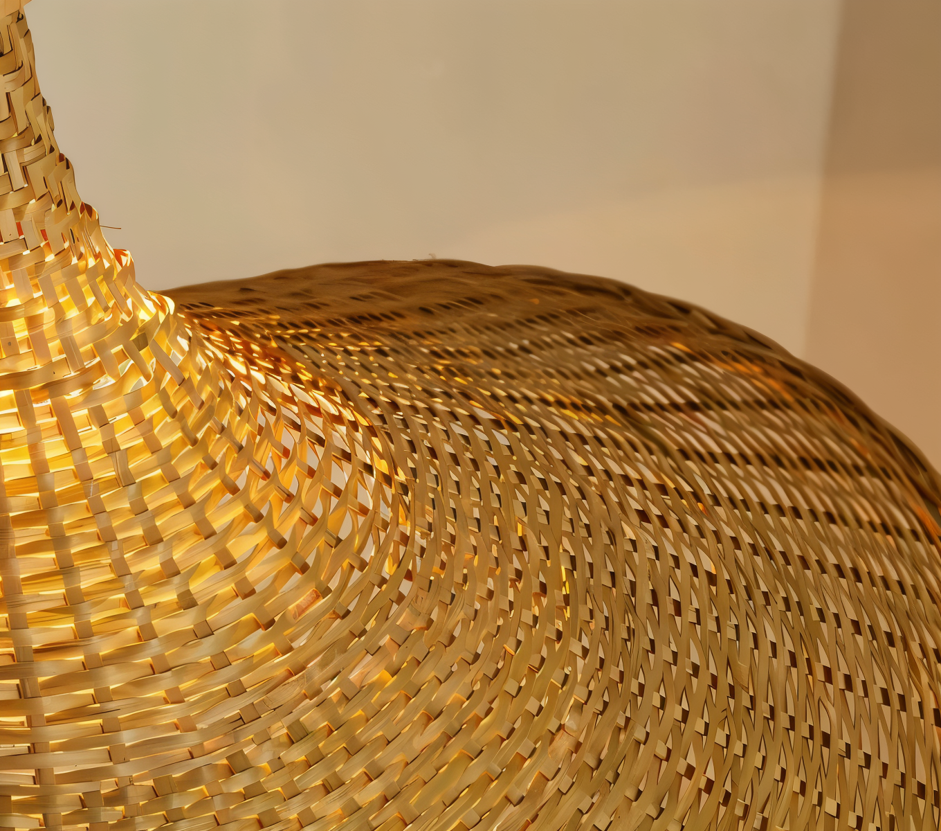 BambWicker Hanglamp – Handgemaakte Rattan Verlichting met Natuurlijke Elegantie
