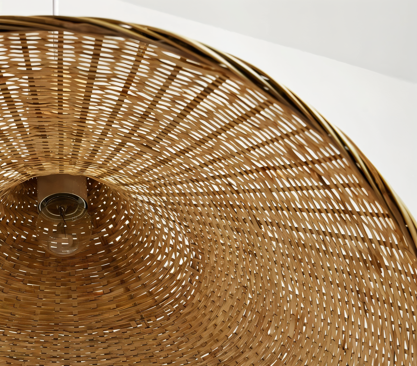 BambWicker Hanglamp – Handgemaakte Rattan Verlichting met Natuurlijke Elegantie