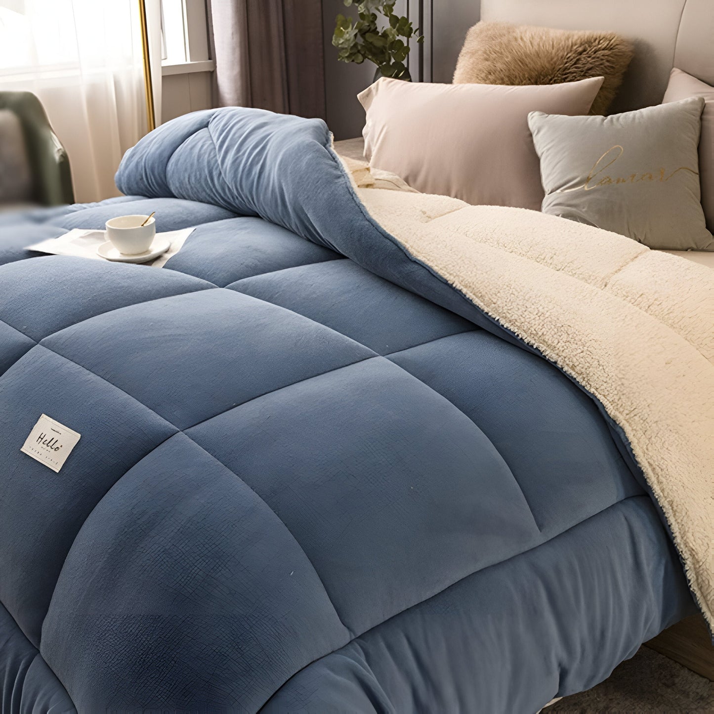 CozyComforter Fleece Dekbed – Luxe Zacht Dekbed voor Elk Seizoen