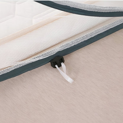Klamboe Opvouwbaar Rond Anti-Muggennet met Ritssluiting en Bogen | 190x90x90cm