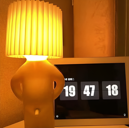 ShyBoy LED Tafellamp – Creatieve Kindervriendelijke Nachtlamp in Cartoonstijl | 29cm Hoog – Meerdere Kleuren