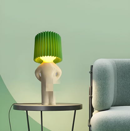 ShyBoy LED Tafellamp – Creatieve Kindervriendelijke Nachtlamp in Cartoonstijl | 29cm Hoog – Meerdere Kleuren