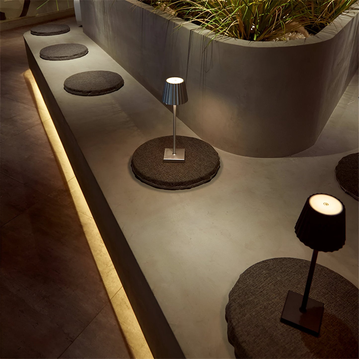 Evoluna tafellamp – draadloze dimbare ledlamp met touchbediening en oplaadbare accu