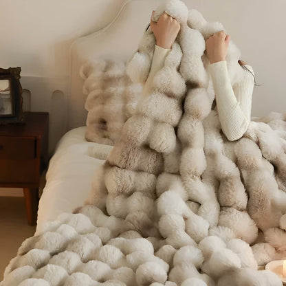 LuxeFleece Reisdeken – Zachte en Warme Pluche Decke voor Onderweg