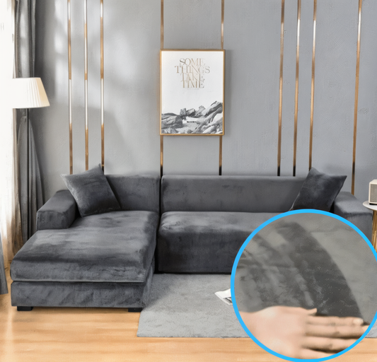 Luxe sofa hoes van fleece stof – Beschermhoes voor comfort & stijlvolle uitstraling