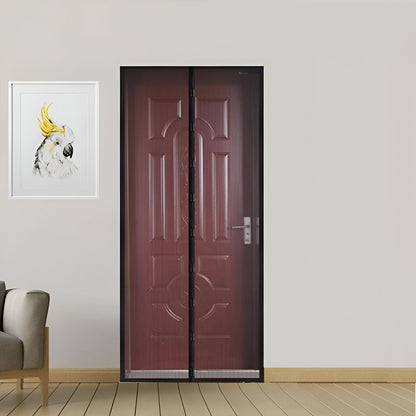 Magnetisch Deurhor met Slimme Sluiting – NetShield Insectenwerend Gaas 90–120x210cm | Muggennet met Automatisch Sluitende Magneetstrip