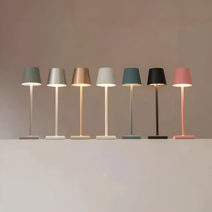 Soluvia tafellamp – vintage draadloze ledlamp met dimfunctie en waterdicht design