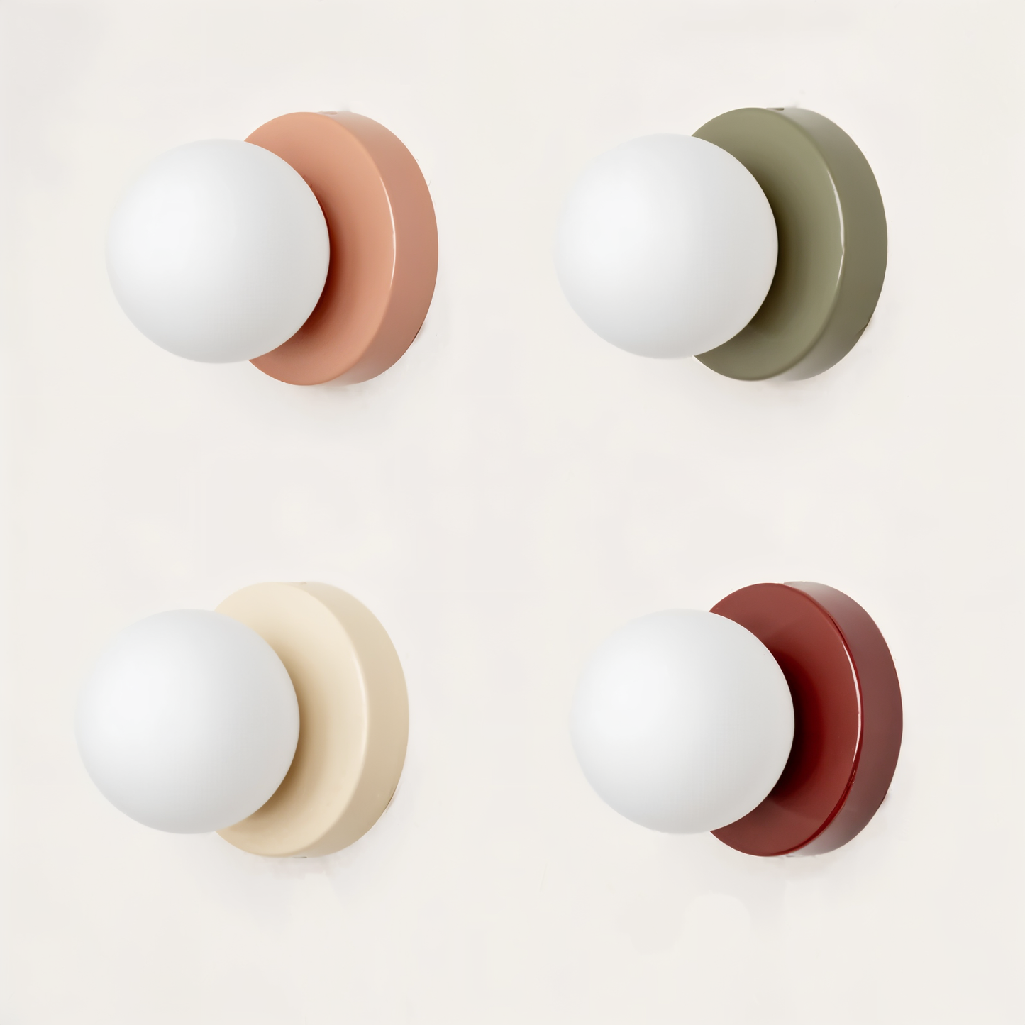 PearlPop Wandlamp – Moderne LED Wandverlichting met Glazen Bol