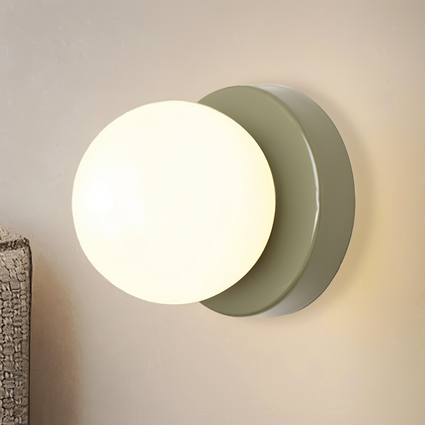 PearlPop Wandlamp – Moderne LED Wandverlichting met Glazen Bol