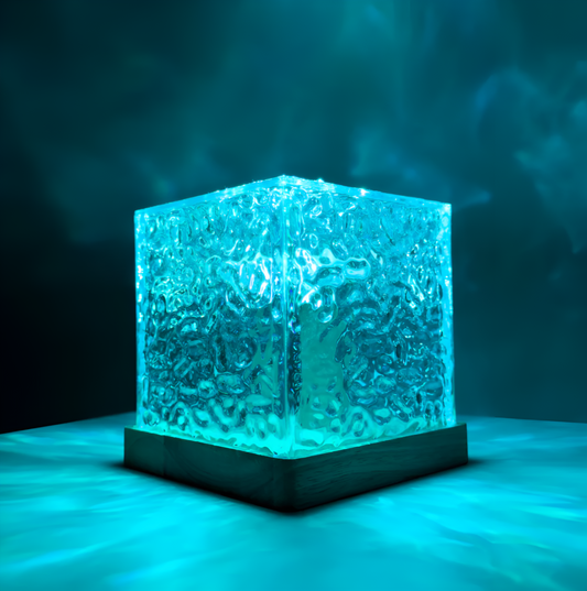 LED Watergolf Projectorlamp – 16 Kleuren Nachtlamp met Afstandsbediening en Fade-Modus
