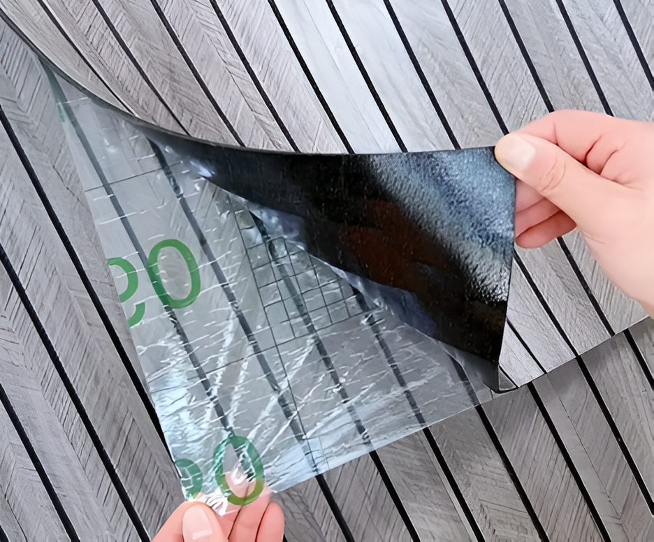 3D Akoestisch Wandpaneel – Zelfklevende PVC Wanddecoratie